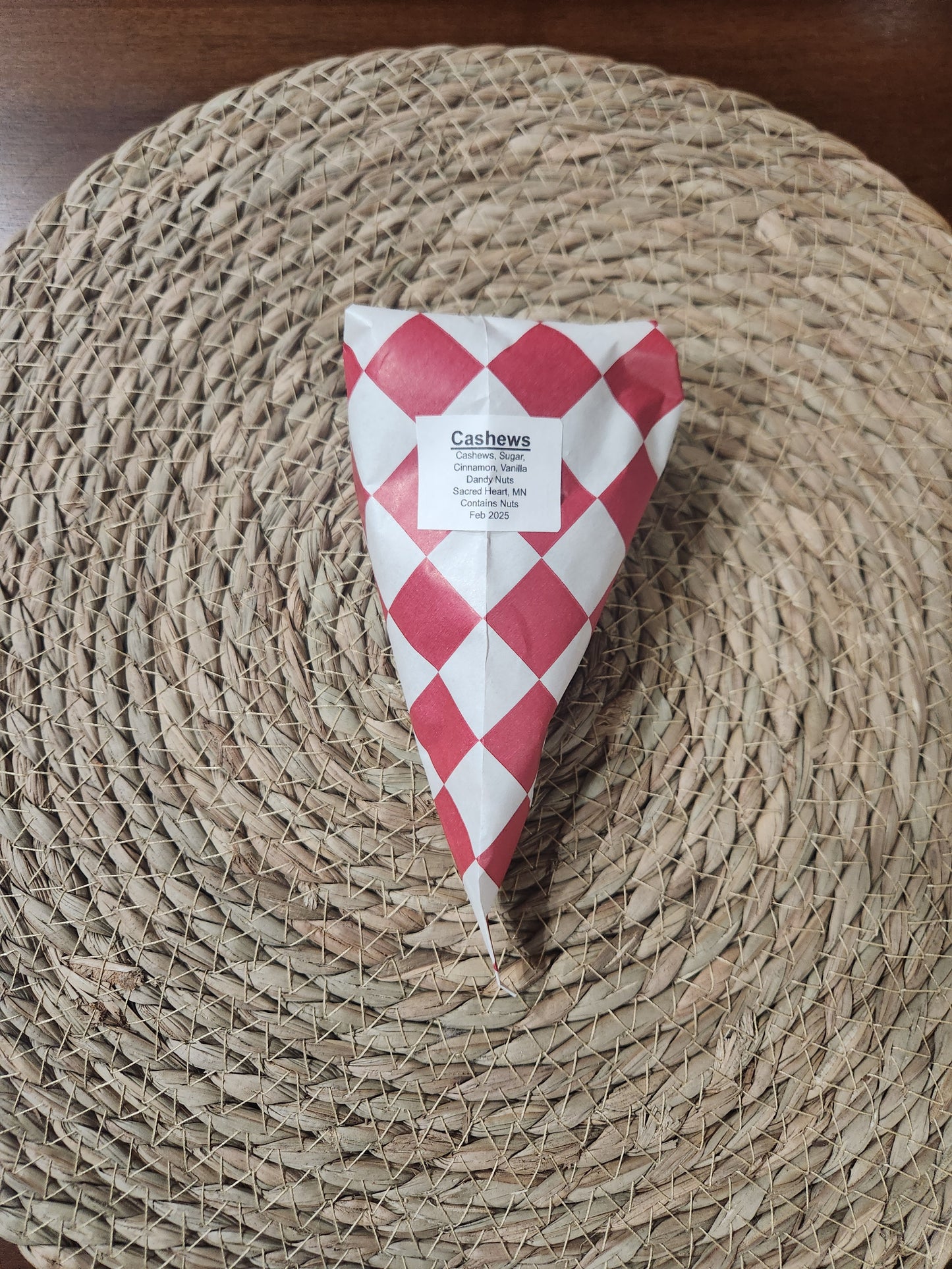 Cinnamon Roasted Nuts - Snack Pack Cone