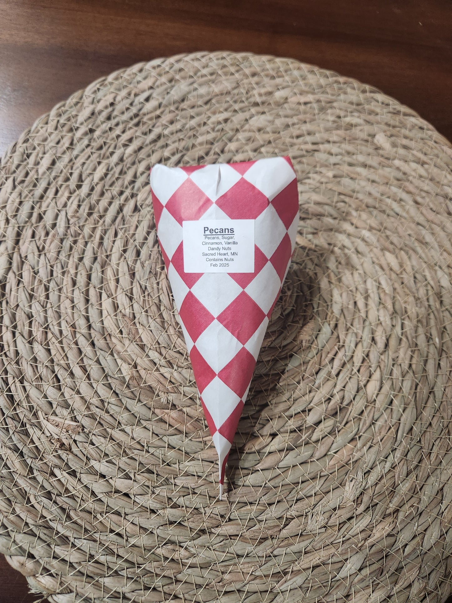 Cinnamon Roasted Nuts - Snack Pack Cone